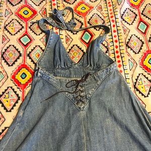 Vintage true religion denim dress Size 8